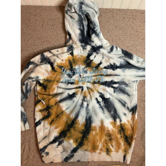 Volcom Outer Banks Tie Dye Hoodie “You Love Being Seen With Me” Women’s Small - Picture 5 of 6
